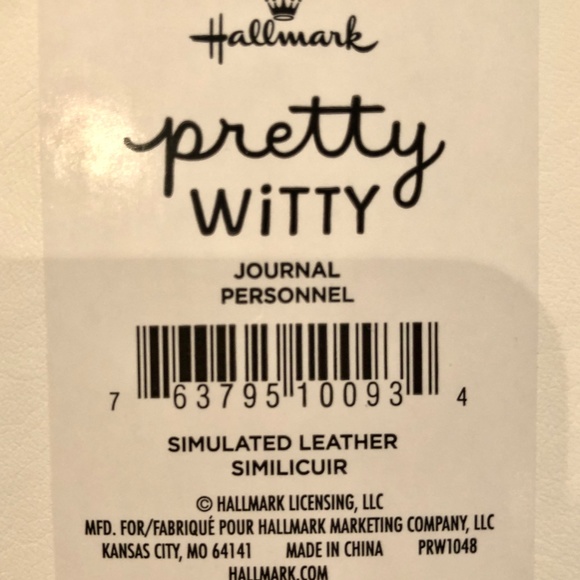 Hallmark Journal with Leather Pouch - Picture 6 of 6